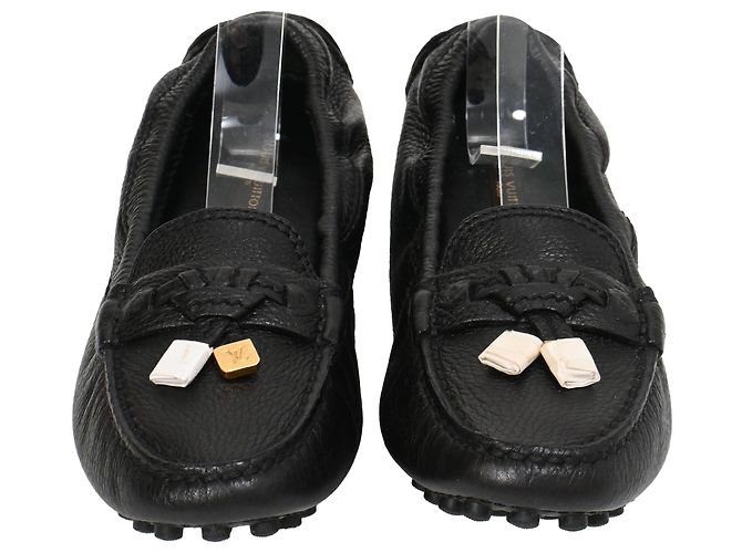 Mocassini Louis Vuitton in pelle nera Nero - vista 2