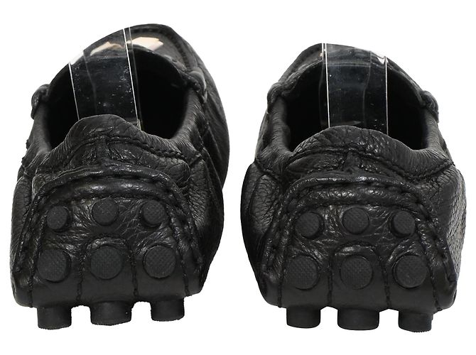 Mocassini Louis Vuitton in pelle nera Nero - vista 3