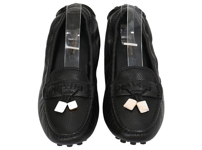 Mocassini Louis Vuitton in pelle nera Nero - vista 5