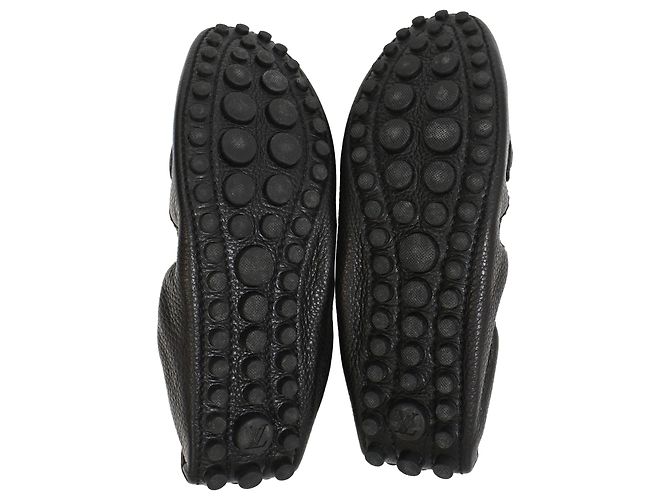 Mocassini Louis Vuitton in pelle nera Nero - vista 6