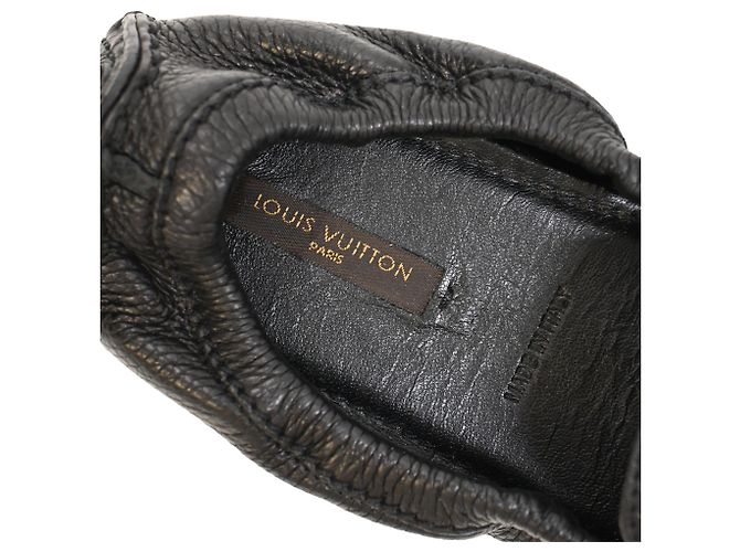 Mocassini Louis Vuitton in pelle nera Nero - vista 7