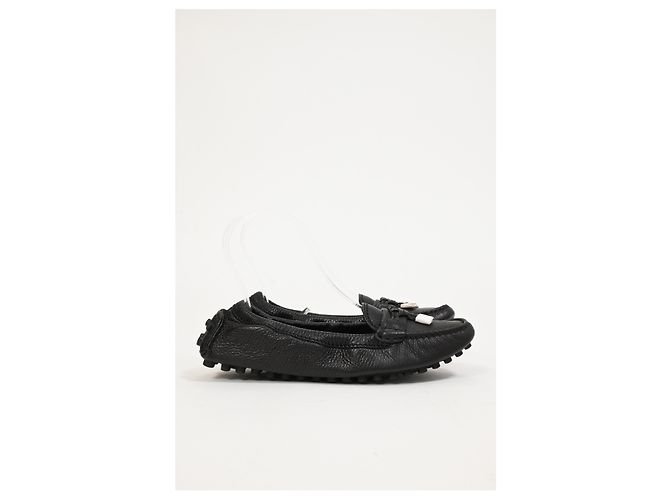 Mocassini Louis Vuitton in pelle nera Nero - vista 8