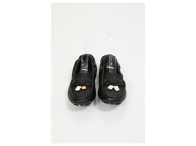 Mocassini Louis Vuitton in pelle nera Nero - vista 9