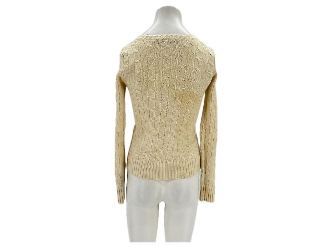 RALPH LAUREN Strick T.International S Leinen Roh - Ansicht 2