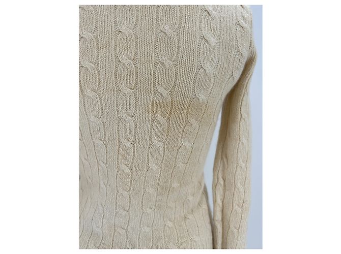 RALPH LAUREN Strick T.International S Leinen Roh - Ansicht 5