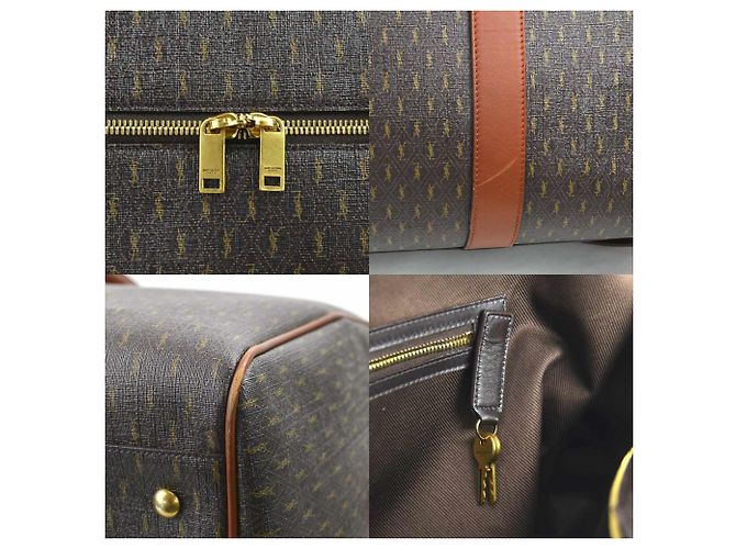 Borsa Boston marrone Saint Laurent - vista 4
