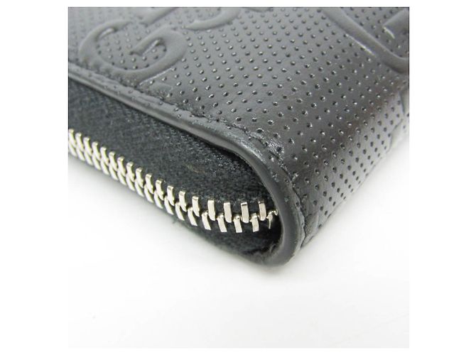 Organisateur zippé Gucci GG embossé 625563 Noir - vue 6