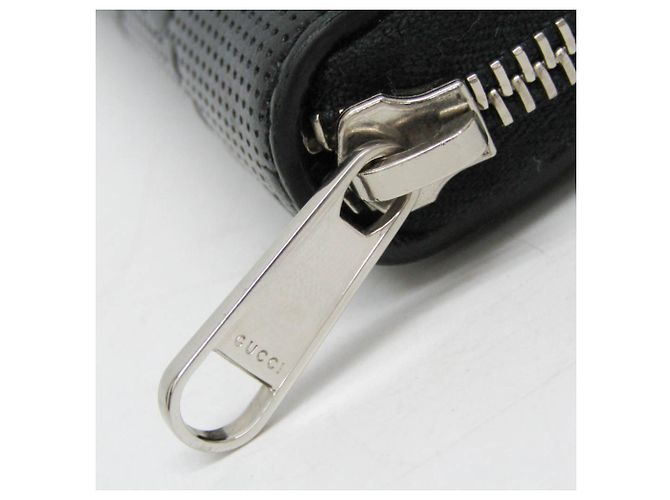 Organisateur zippé Gucci GG embossé 625563 Noir - vue 8