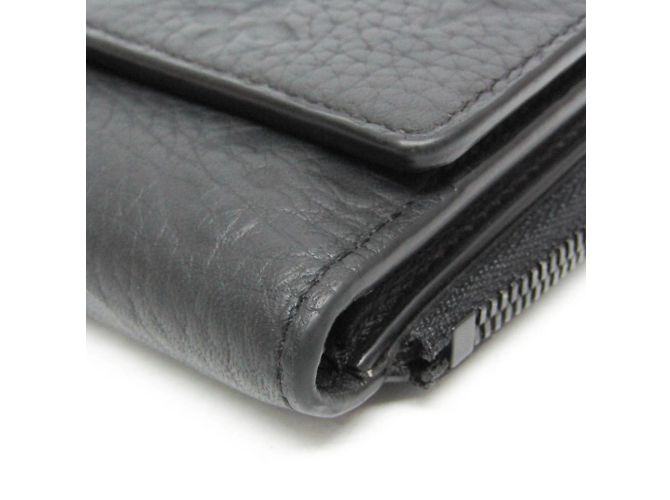 Slender Pilot Wallet aus Monogram Taurillon von Louis Vuitton Schwarz - Ansicht 6
