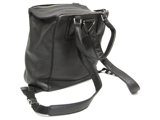 Givenchy Pandora Leather Backpack Black - view 2