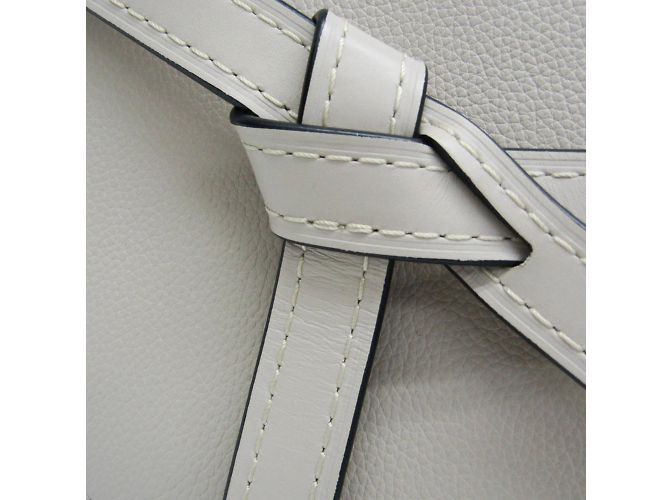 Bolso Loewe Gate Top Handle Mini Beige - vista 11