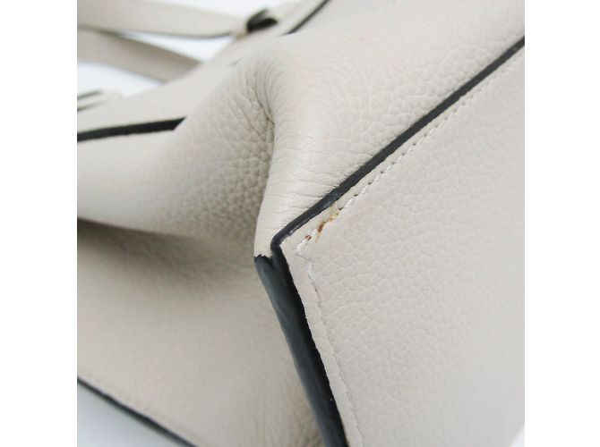 Bolso Loewe Gate Top Handle Mini Beige - vista 5