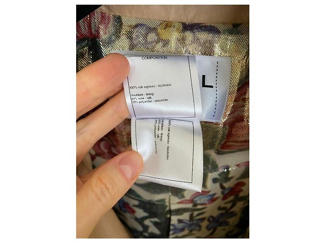 Chanel Giacca in pelle beige 34 FR 12K$ Parigi / Dubai - vista 9