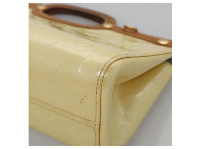 LOUIS VUITTON Monogram Vernis Roxbury Drive Borsa a Mano Perle M91374 LV Auth EC862 - vista 16