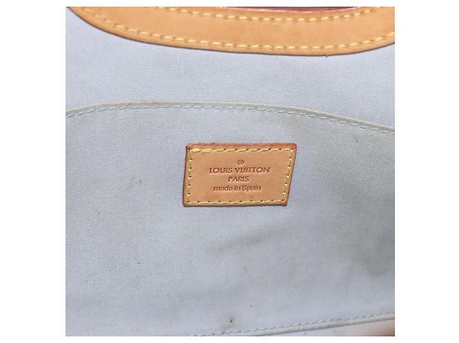 LOUIS VUITTON Monogram Vernis Roxbury Drive Borsa a Mano Perle M91374 LV Auth EC862 - vista 18