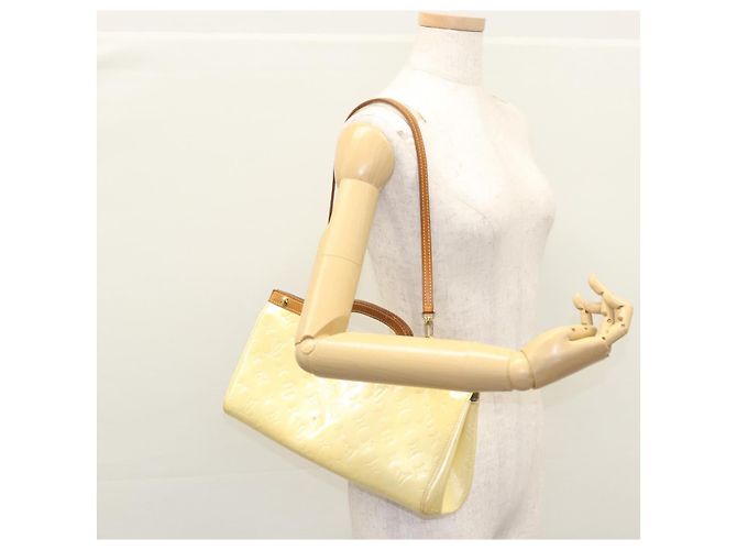 LOUIS VUITTON Monogram Vernis Roxbury Drive Borsa a Mano Perle M91374 LV Auth EC862 - vista 24