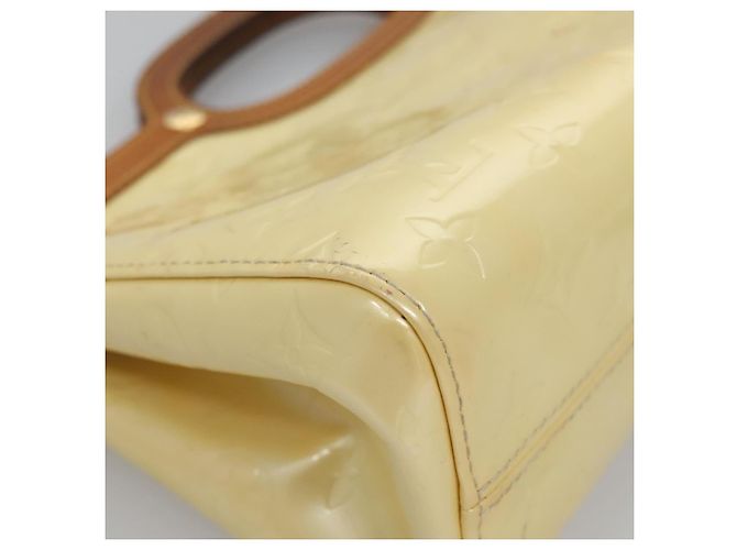 LOUIS VUITTON Monogram Vernis Roxbury Drive Borsa a Mano Perle M91374 LV Auth EC862 - vista 9