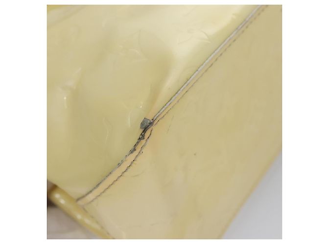 LOUIS VUITTON Monogram Vernis Reade PM Borsa a Mano Perle M91336 LV Auth BA580 - vista 16