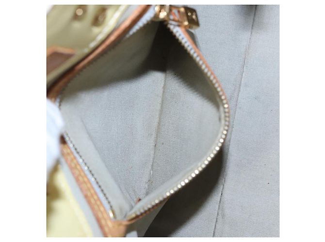 LOUIS VUITTON Monogram Vernis Reade PM Borsa a Mano Perle M91336 LV Auth BA580 - vista 23