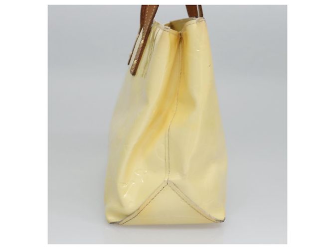 LOUIS VUITTON Monogram Vernis Reade PM Borsa a Mano Perle M91336 LV Auth BA580 - vista 6