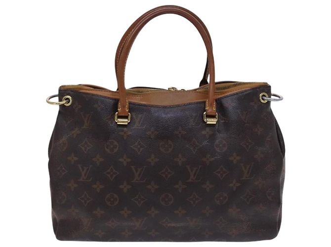 LOUIS VUITTON Borsa a Mano Monogram Pallas 2way Giallo Zafferano M40929 Auth IN042 D'oro Monogramma - vista 13