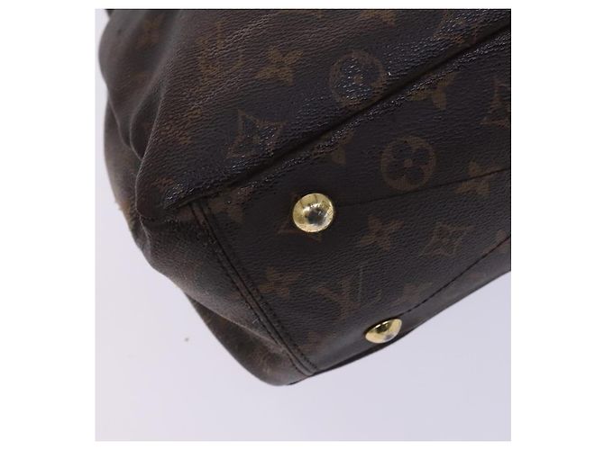 LOUIS VUITTON Borsa a Mano Monogram Pallas 2way Giallo Zafferano M40929 Auth IN042 D'oro Monogramma - vista 15