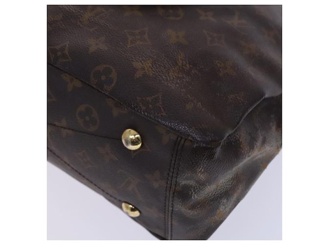 LOUIS VUITTON Borsa a Mano Monogram Pallas 2way Giallo Zafferano M40929 Auth IN042 D'oro Monogramma - vista 16