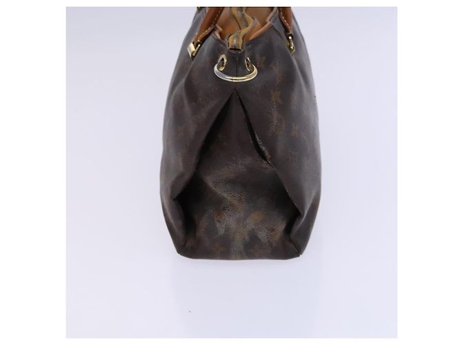 LOUIS VUITTON Borsa a Mano Monogram Pallas 2way Giallo Zafferano M40929 Auth IN042 D'oro Monogramma - vista 4