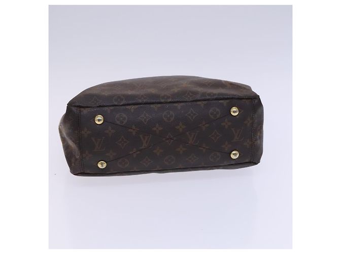 LOUIS VUITTON Borsa a Mano Monogram Pallas 2way Giallo Zafferano M40929 Auth IN042 D'oro Monogramma - vista 5