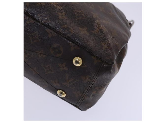 LOUIS VUITTON Borsa a Mano Monogram Pallas 2way Giallo Zafferano M40929 Auth IN042 D'oro Monogramma - vista 8