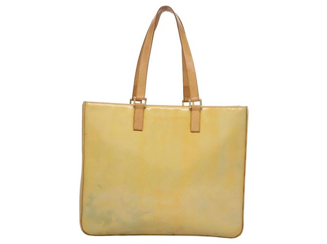 LOUIS VUITTON Monogram Vernis Columbus Tote Bag Grau M91028 LV Auth BA812 - Ansicht 2