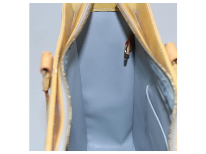 LOUIS VUITTON Monogram Vernis Columbus Tote Bag Grau M91028 LV Auth BA812 - Ansicht 20