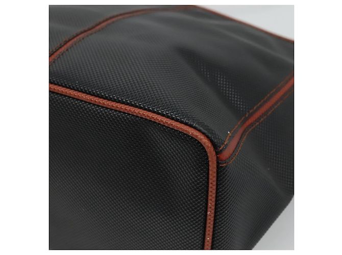 Autre Marque BOTTEGA VENETA Borsa a Spalla in Pelle PVC Nera Marrone Oro Auth bs23702 Nero D'oro - vista 9