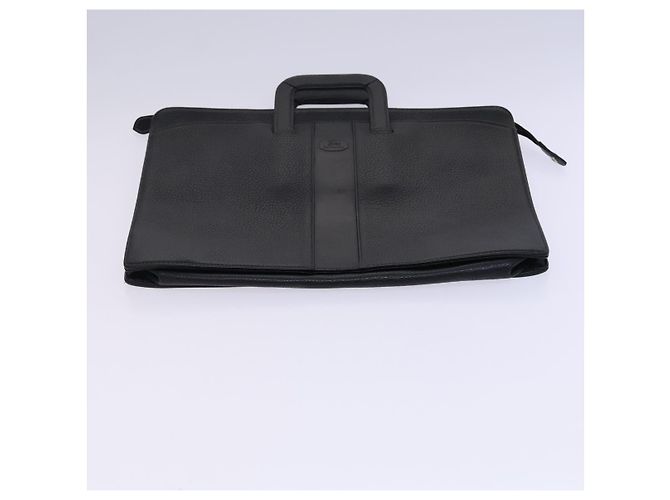 Autre Marque Borsa a mano in pelle nera Burberrys Auth bs23427 Nero - vista 5