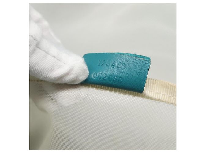 GUCCI Tragetasche aus Canvas Blau 123439 Auth th5768 - Ansicht 12