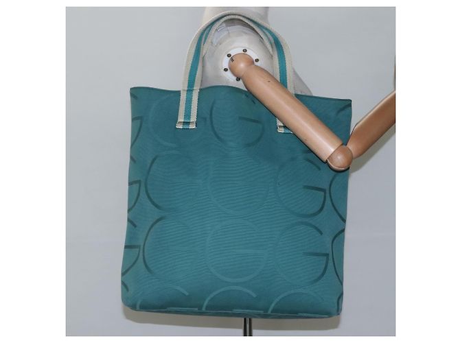 GUCCI Tragetasche aus Canvas Blau 123439 Auth th5768 - Ansicht 20