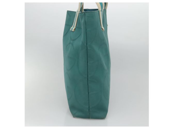 GUCCI Tragetasche aus Canvas Blau 123439 Auth th5768 - Ansicht 4