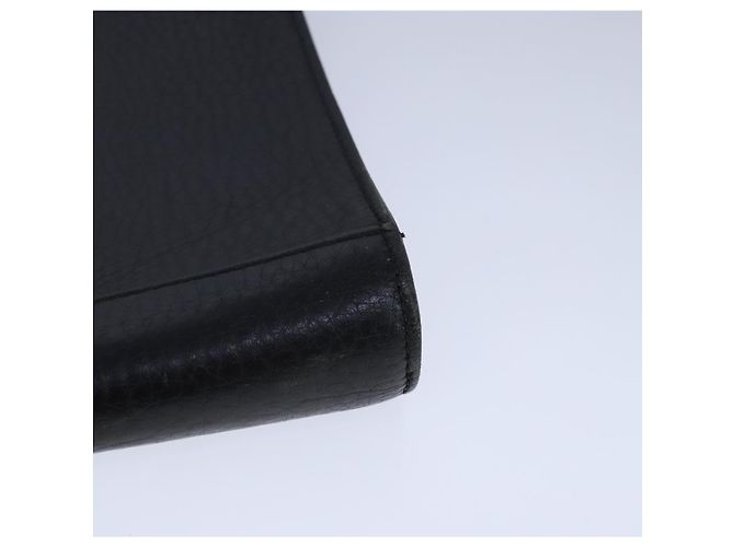 Autre Marque Borsa da lavoro Burberrys in pelle nera e oro Auth ti2582 Nero D'oro - vista 14