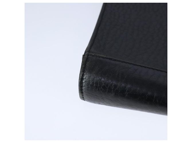 Autre Marque Borsa da lavoro Burberrys in pelle nera e oro Auth ti2582 Nero D'oro - vista 15