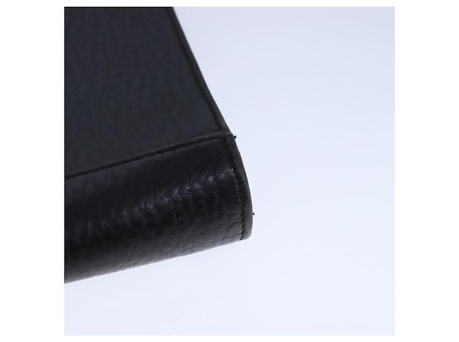 Autre Marque Borsa da lavoro Burberrys in pelle nera e oro Auth ti2582 Nero D'oro - vista 16
