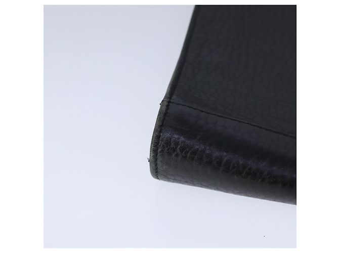 Autre Marque Borsa da lavoro Burberrys in pelle nera e oro Auth ti2582 Nero D'oro - vista 9