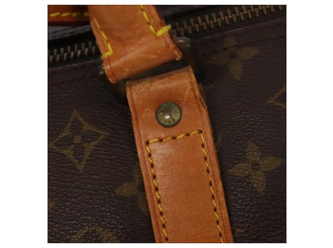 LOUIS VUITTON Monogram Keepall 60 Borsa Boston M41422 LV Auth 104892 Monogramma - vista 10