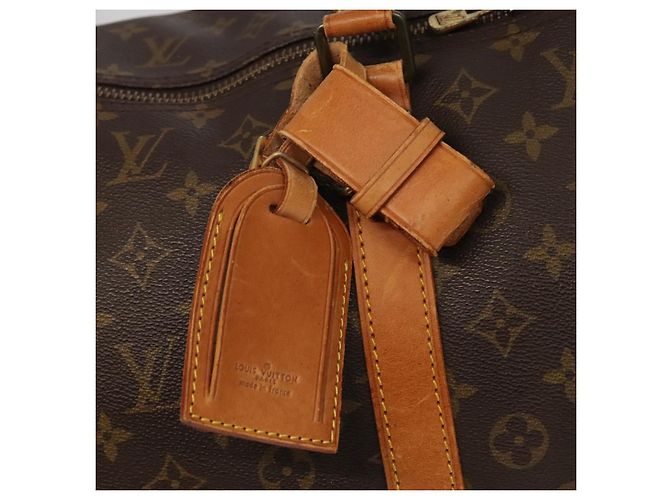 LOUIS VUITTON Monogram Keepall 60 Borsa Boston M41422 LV Auth 104892 Monogramma - vista 19