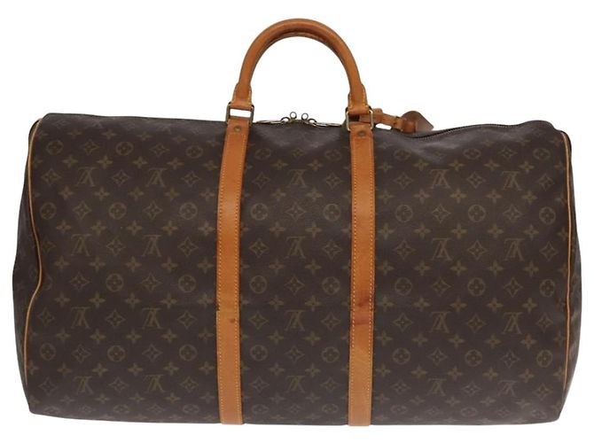 LOUIS VUITTON Monogram Keepall 60 Borsa Boston M41422 LV Auth 104892 Monogramma - vista 2
