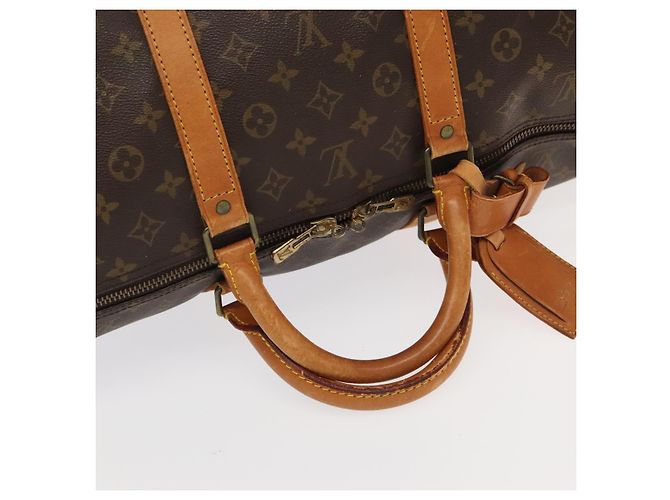 LOUIS VUITTON Monogram Keepall 60 Borsa Boston M41422 LV Auth 104892 Monogramma - vista 7