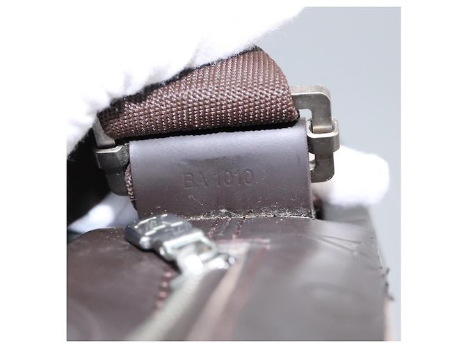 LOUIS VUITTON Bolsa de Hombro de Encaje Monogram Steve Marrón M46530 LV Auth hk2271 Castaño - vista 12