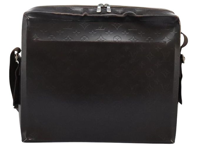 LOUIS VUITTON Bolsa de Hombro de Encaje Monogram Steve Marrón M46530 LV Auth hk2271 Castaño - vista 13