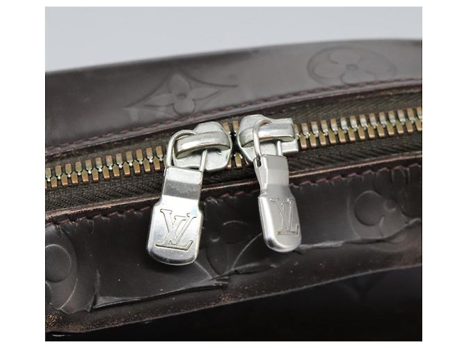 LOUIS VUITTON Bolsa de Hombro de Encaje Monogram Steve Marrón M46530 LV Auth hk2271 Castaño - vista 20