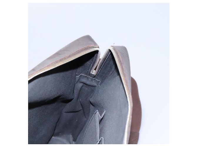 LOUIS VUITTON Bolsa de Hombro de Encaje Monogram Steve Marrón M46530 LV Auth hk2271 Castaño - vista 22
