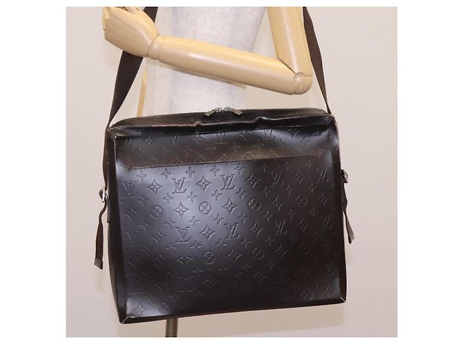 LOUIS VUITTON Bolsa de Hombro de Encaje Monogram Steve Marrón M46530 LV Auth hk2271 Castaño - vista 25